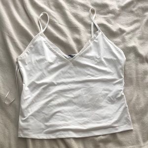 Zara white cami top